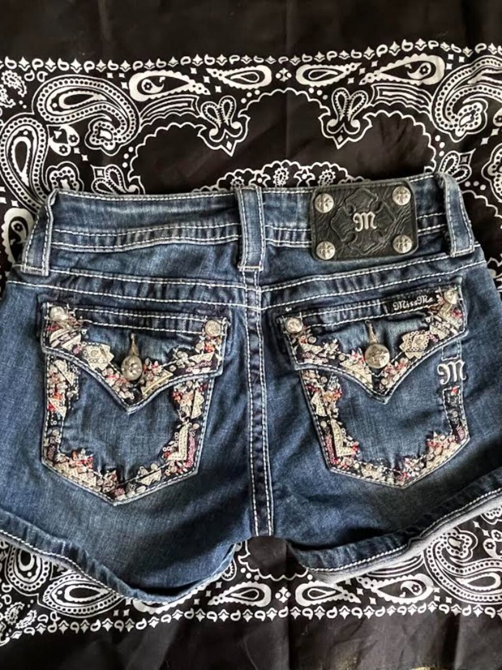 Miss me jean shorts womens 25